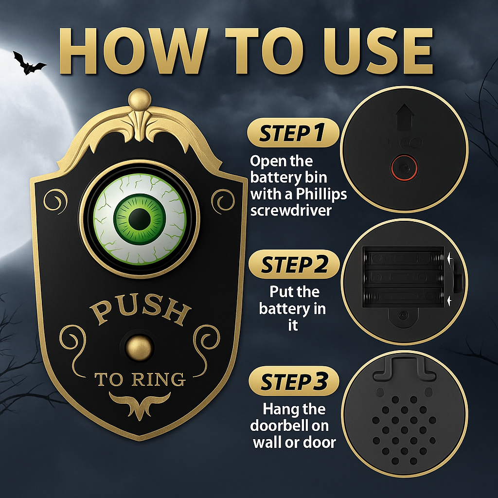 Spooky Eye Doorbell